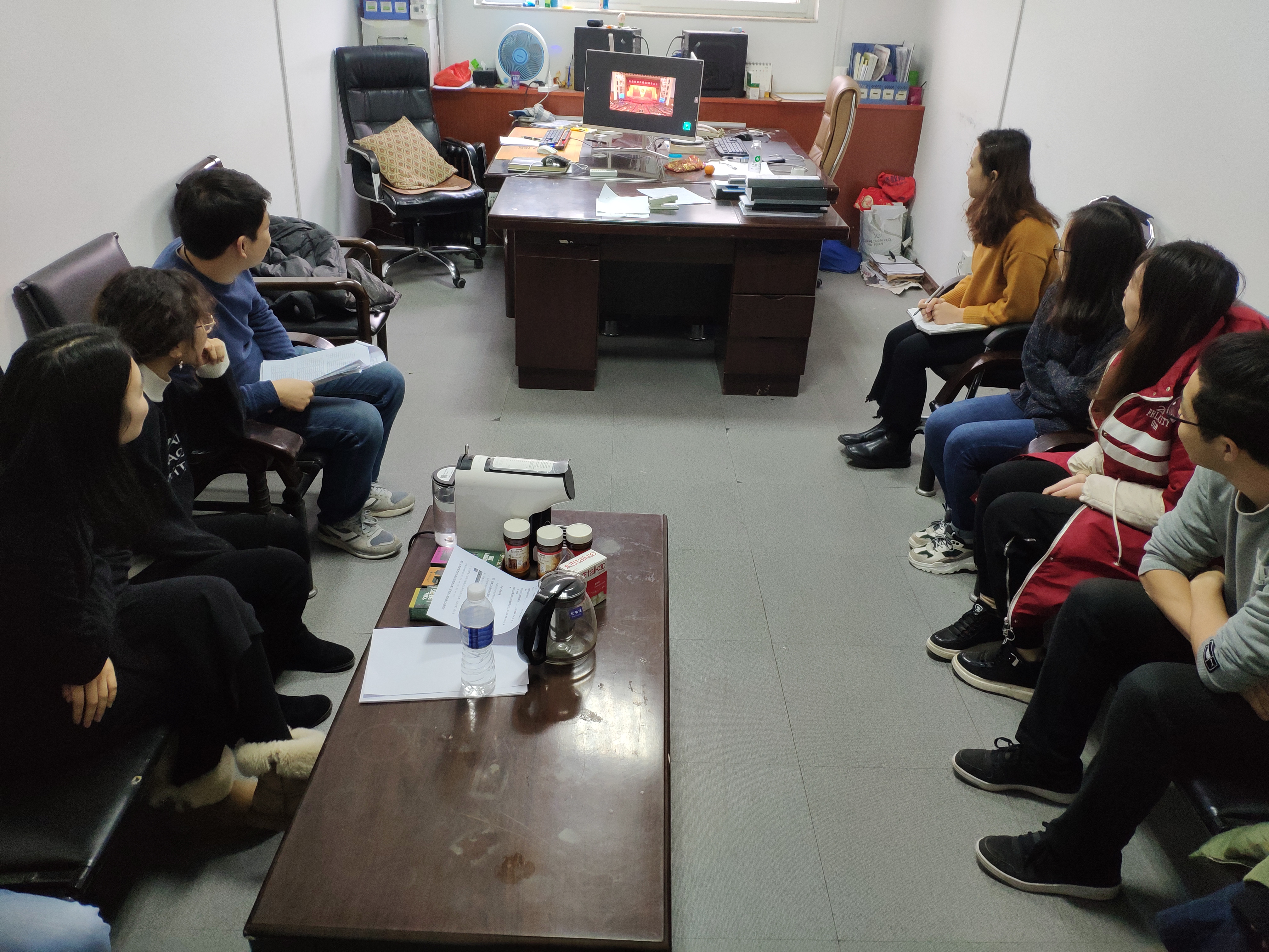 新衡達(dá)公司組織學(xué)習(xí)習(xí)近平總書記在慶祝改革開放40周年大會上的講話
